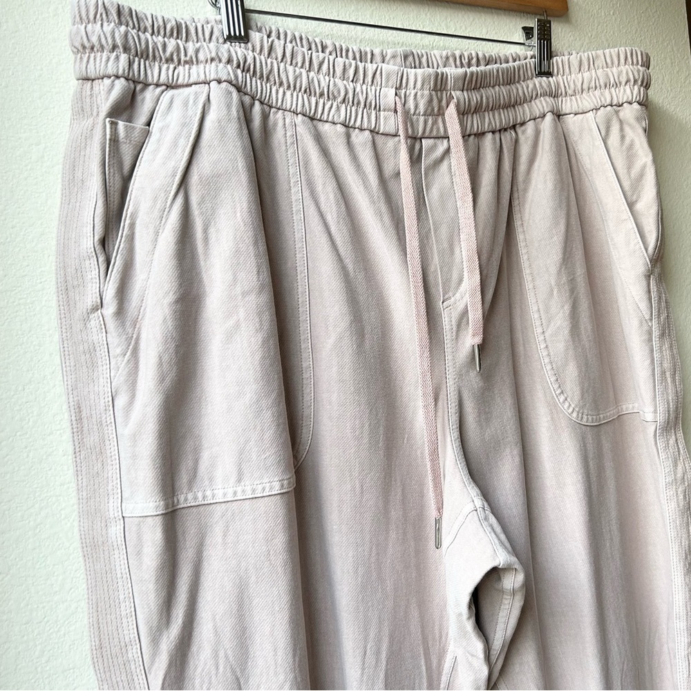 ATHLETA Farallon Comfy Loungewear Pocket Joggers in Mocha Latte 531090 Sz 22 - Picture 4 of 14